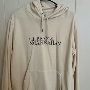 L.L. Bean Off-White Noah Kahan collab hoodie. Worn once. Like new